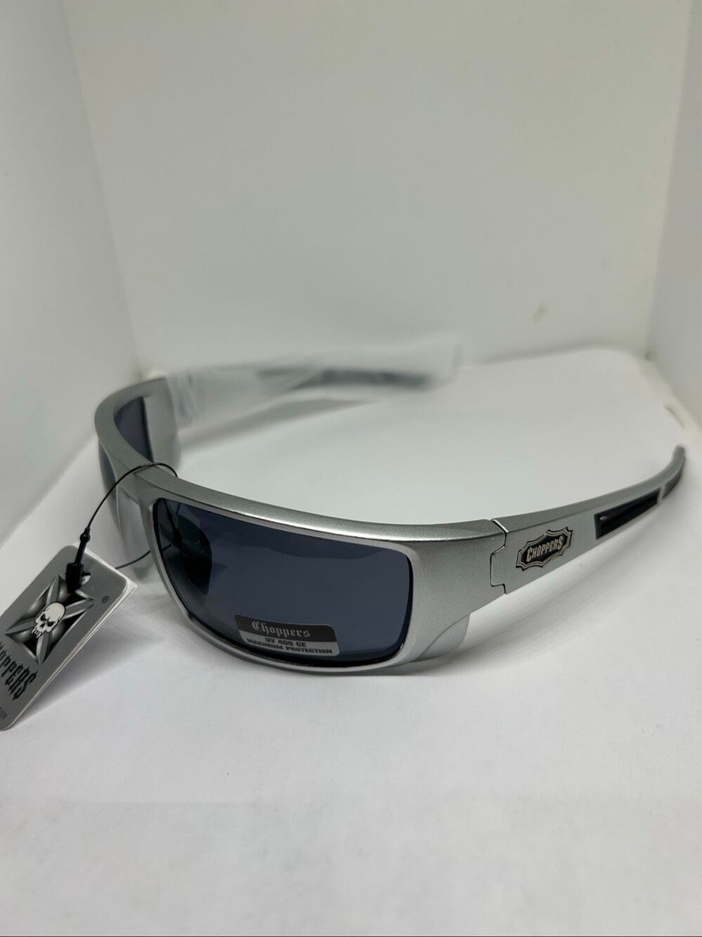 Choppers Wraparound Sunglasses UV400 Biker Motorcycle Riding NWT